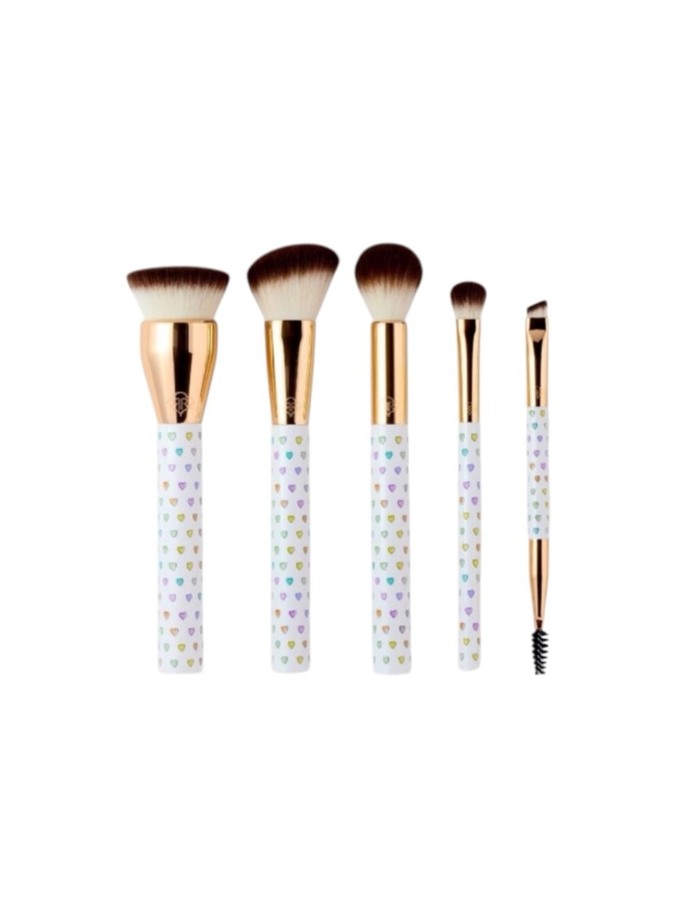 Roller Rabbit x Target Disco Hearts Wave Makeup Brush Set